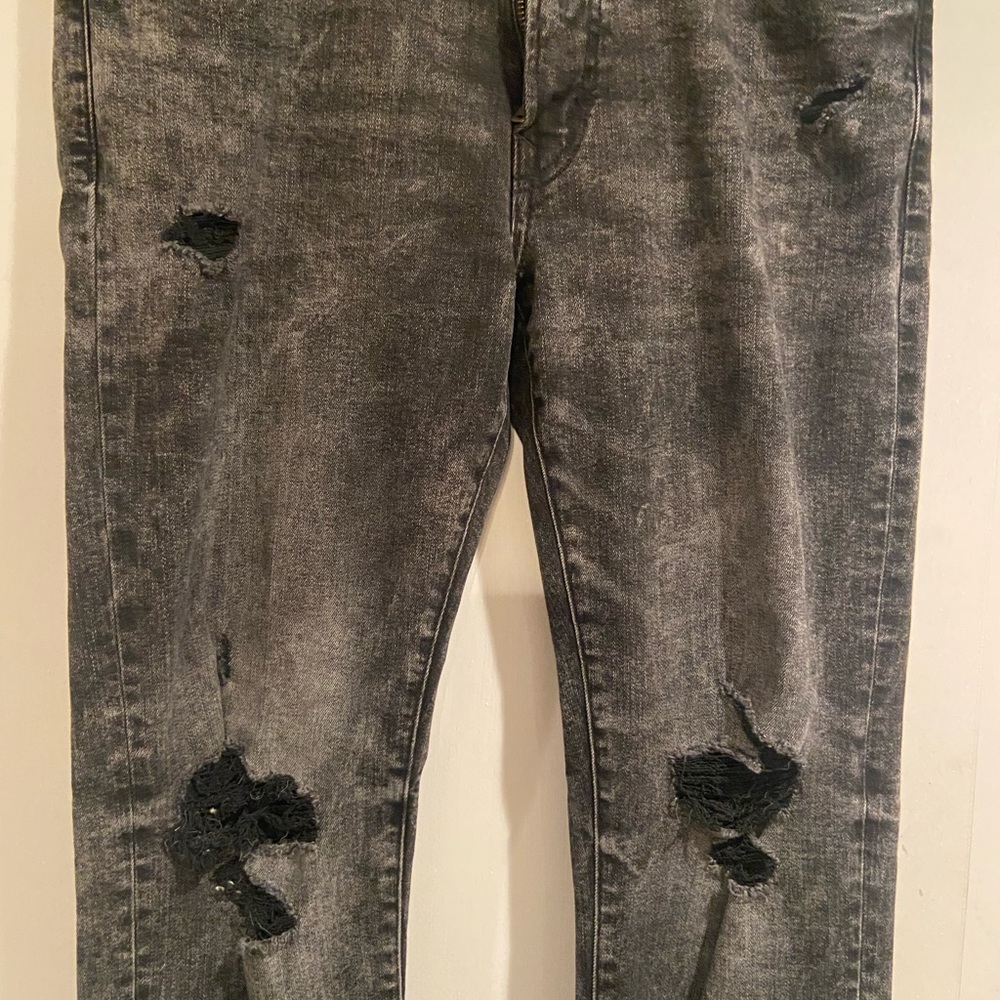 Mens American Eagle Skinny Jeans, Black, great condition, size 33x34